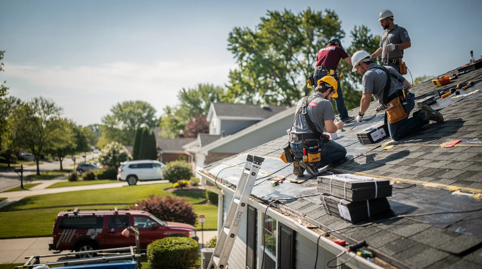 Roof Repair in West Boothbay Harbor, ME around you